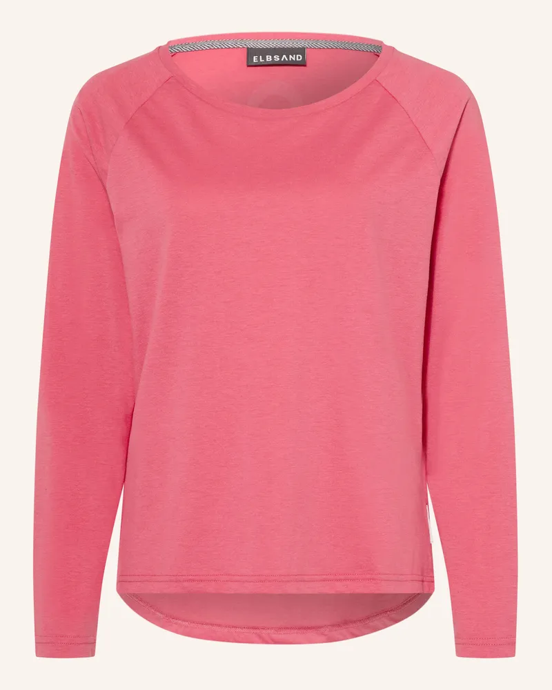 ELBSAND Longsleeve Tinna rosa Rosa