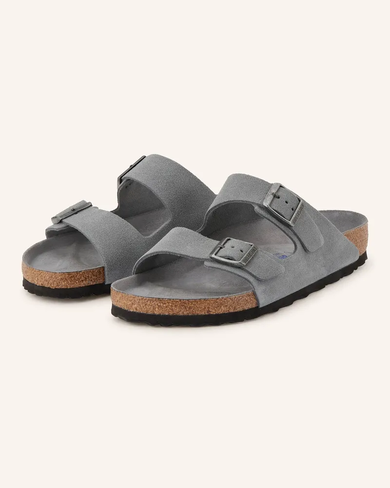 Birkenstock Pantoletten ARIZONA Blaugrau