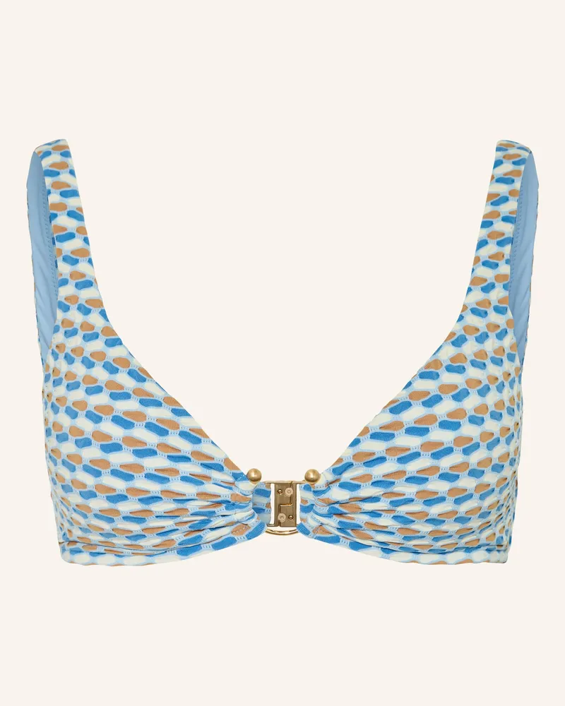 Seafolly Australia Bralette-Bikini-Top Mala blau Hellblau