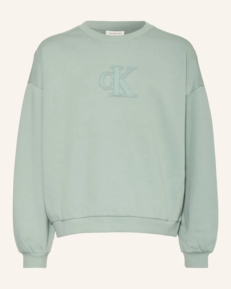 Calvin Klein Sweatshirt Hellgrün