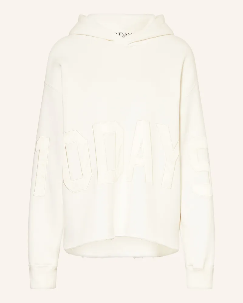 10Days Hoodie Weiss