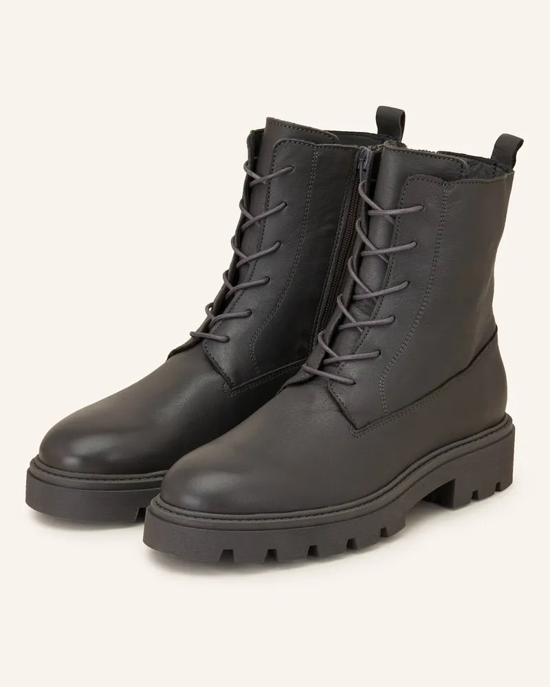 Mrs & HUGS Schnürboots Grau