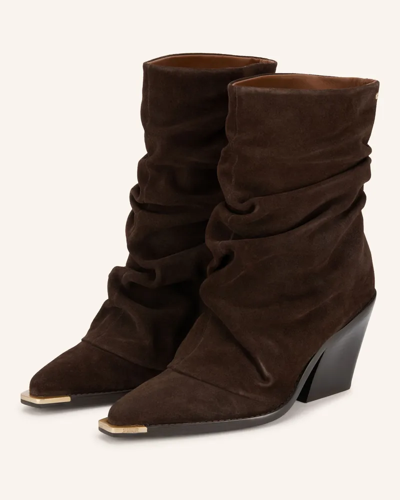 Bronx Cowboy Boots New-Kole braun Dunkelbraun