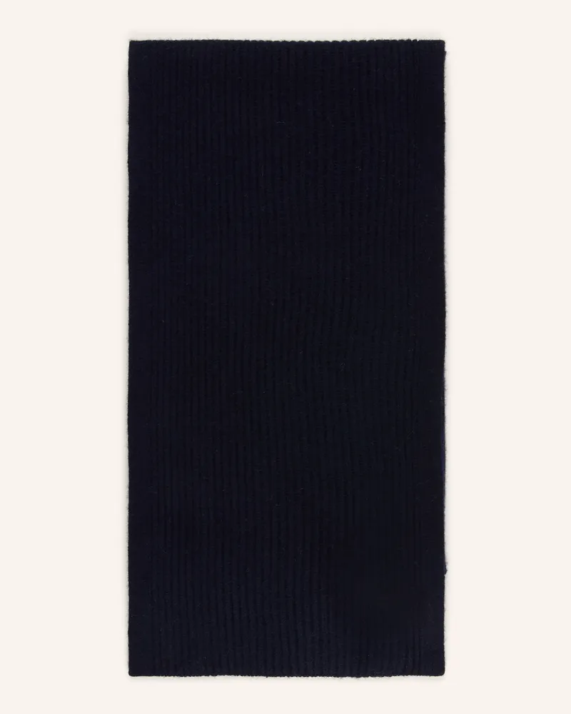Reiss Schal Chesterfield Aus Merinowolle blau Dunkelblau