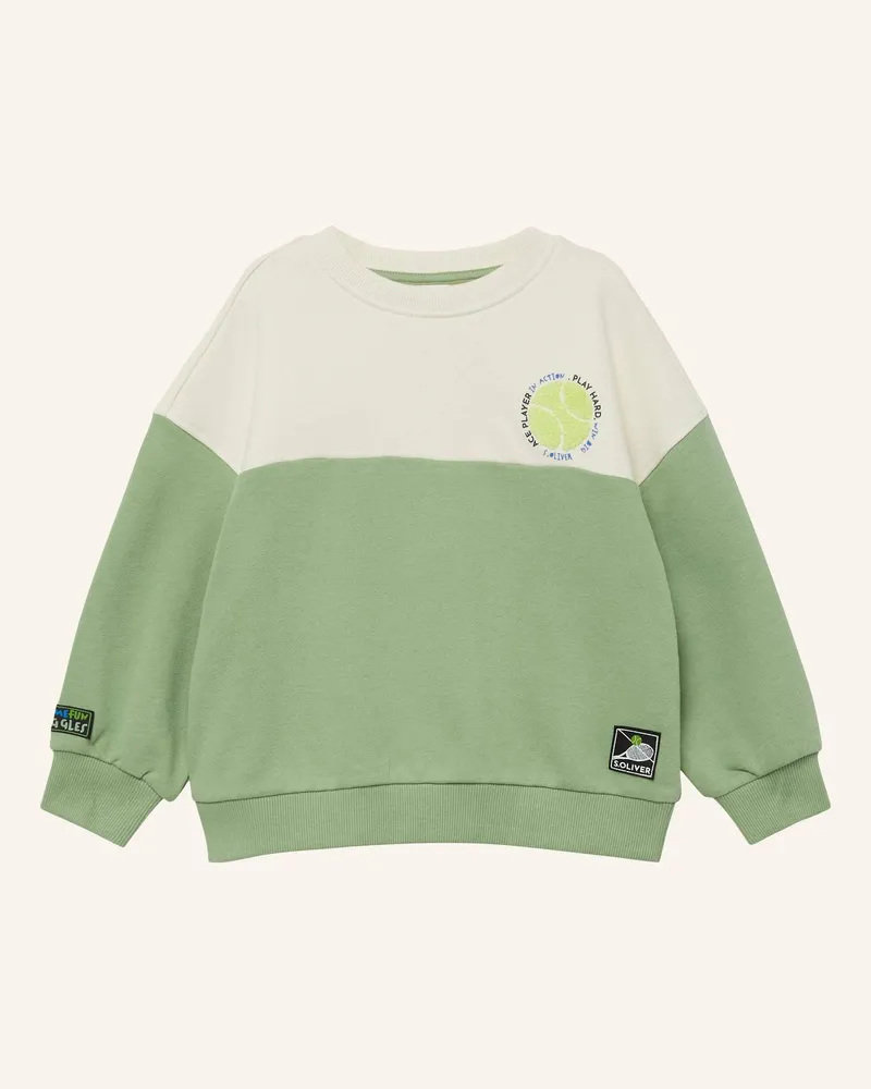S.Oliver Sweatshirt gruen Grün