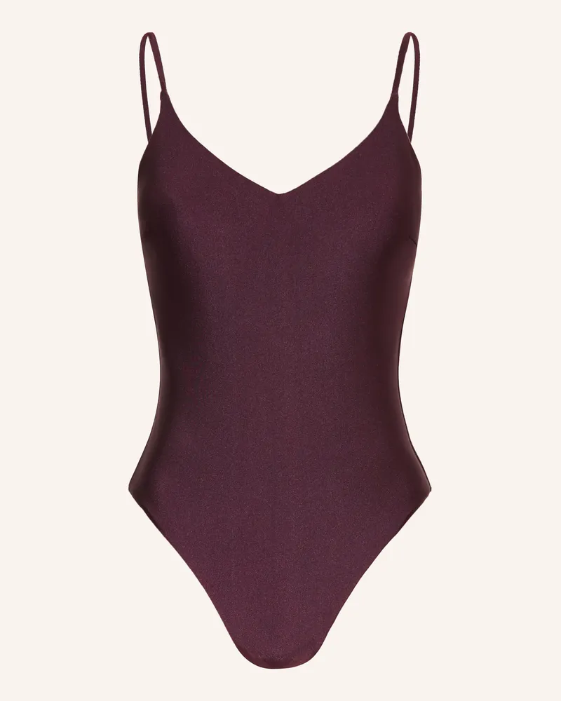 Mrs & HUGS Badeanzug Dunkelrot