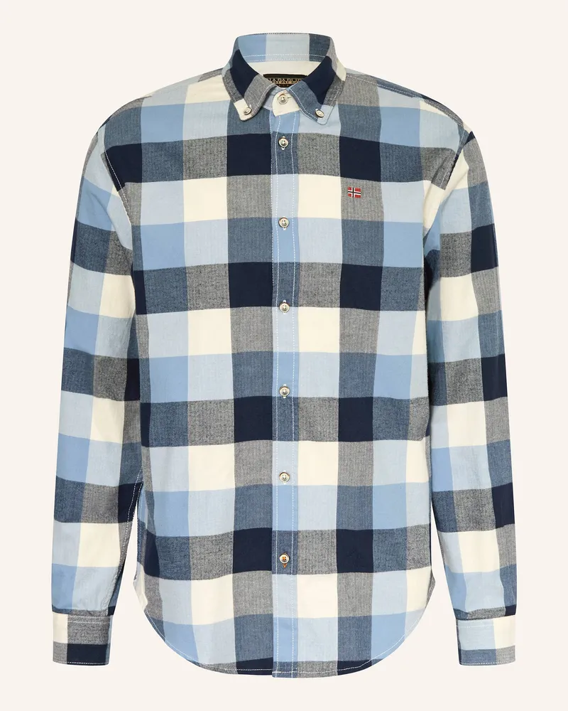 Napapijri Hemd G-TREKKING Relaxed Fit Dunkelblau