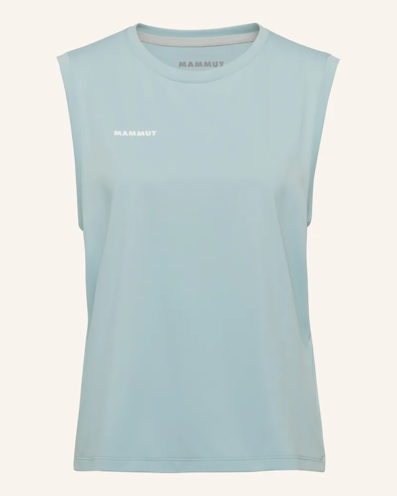 Mammut Selun FL Cap Sleeve Top Women Blau