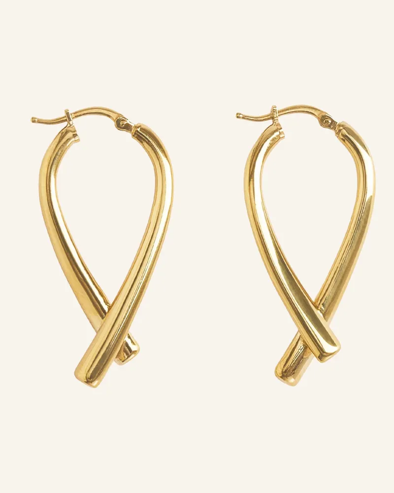 POMPIDOU Ohrringe SERINA LARGE  by GLAMBOU Gold