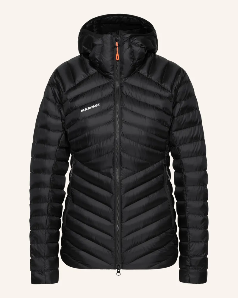Mammut Daunenjacke Broad Peak Mit Kapuze schwarz Schwarz