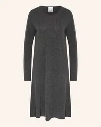 ALLUDE Strickkleid mit Cashmere Grau