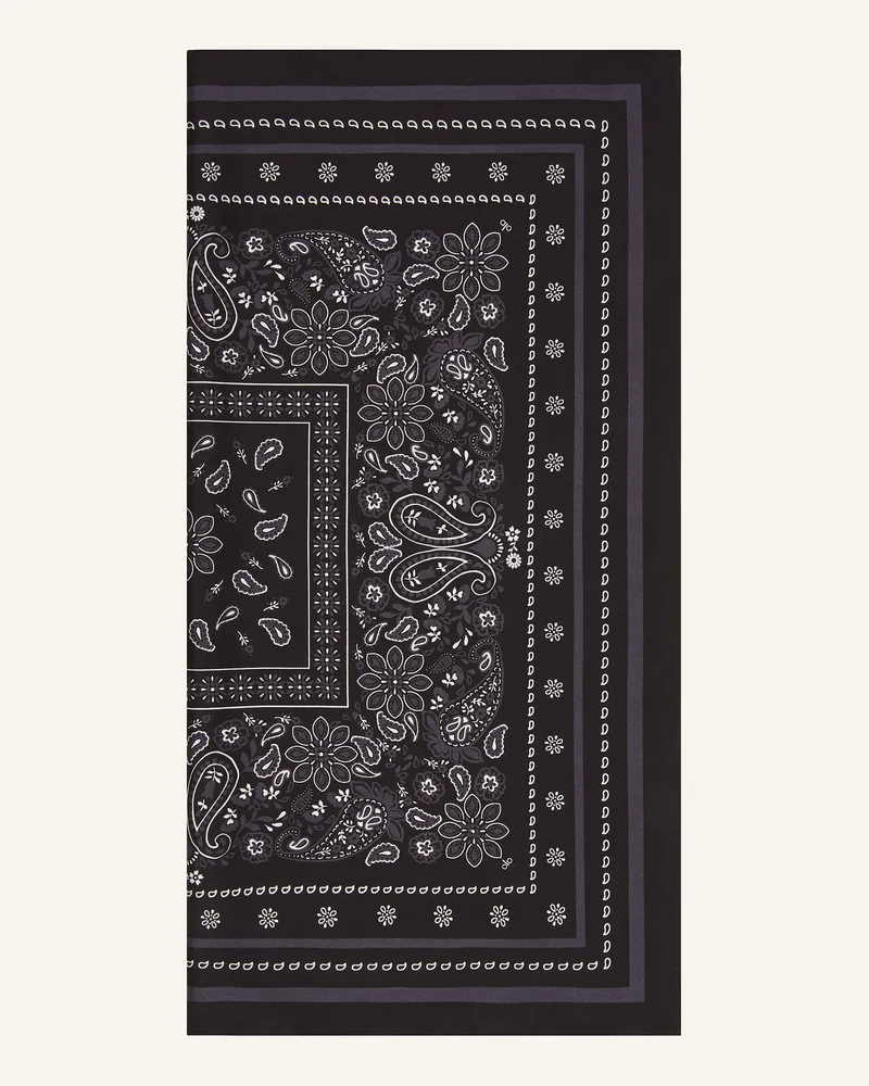 Darling Harbour Seidentuch Schwarz