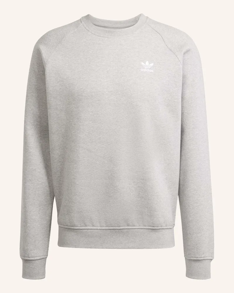 adidas Trefoil Essentials Sweatshirt grau Weiss