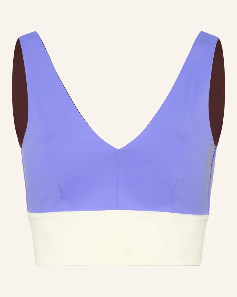MYMARINI Bralette-Bikini-Top YOGATOP zum Wenden mit UV-Schutz 50 Helllila