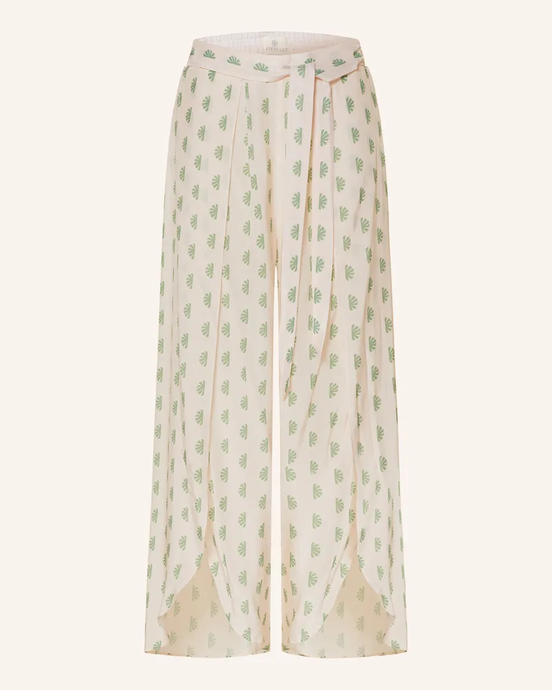 watercult Marlenehose SWIM SPARKLE Dunkelgrün