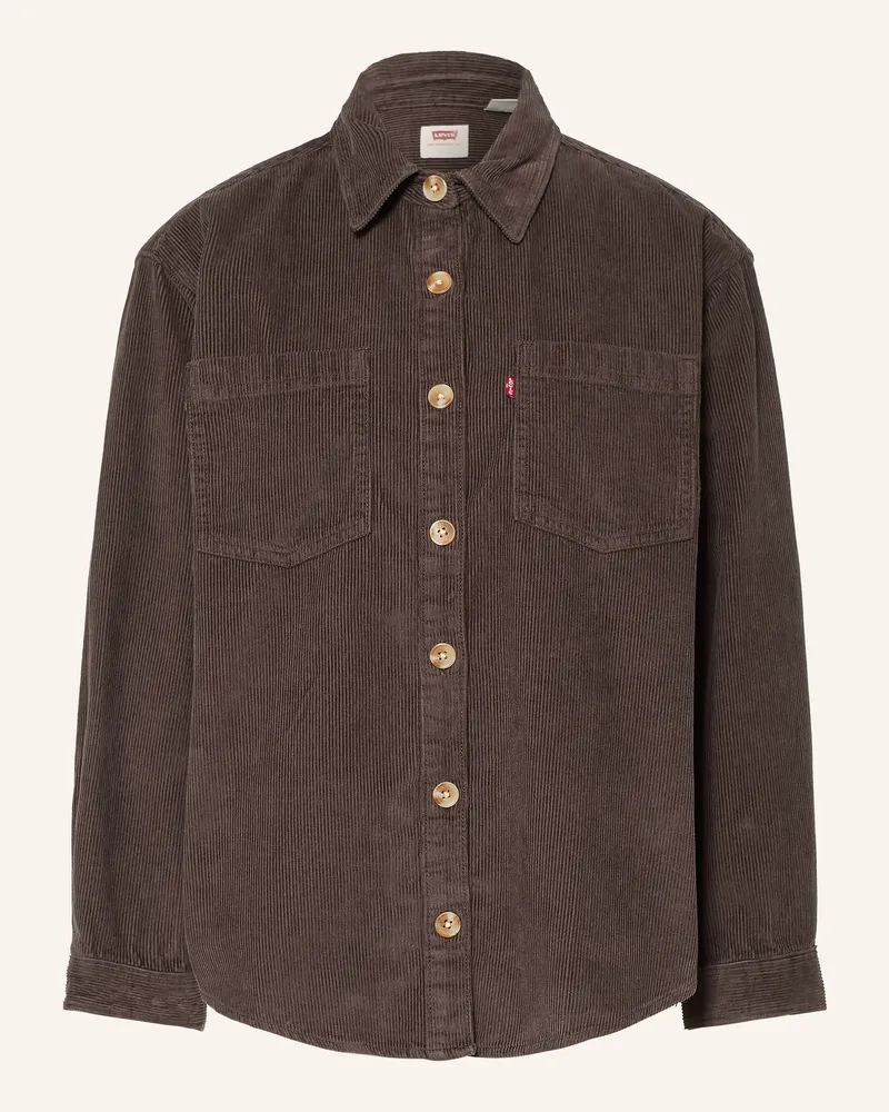 Levi's Levi's® Cord-Overshirt braun Dunkelbraun