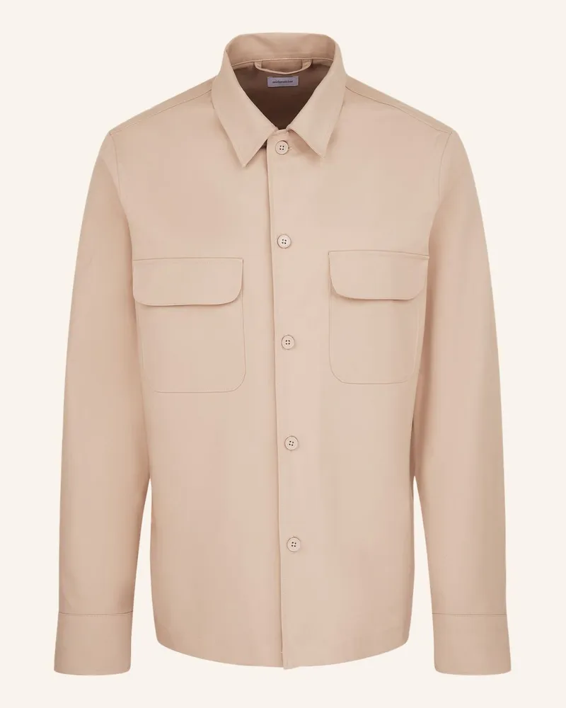 Seidensticker Overshirt Regular Fit Braun