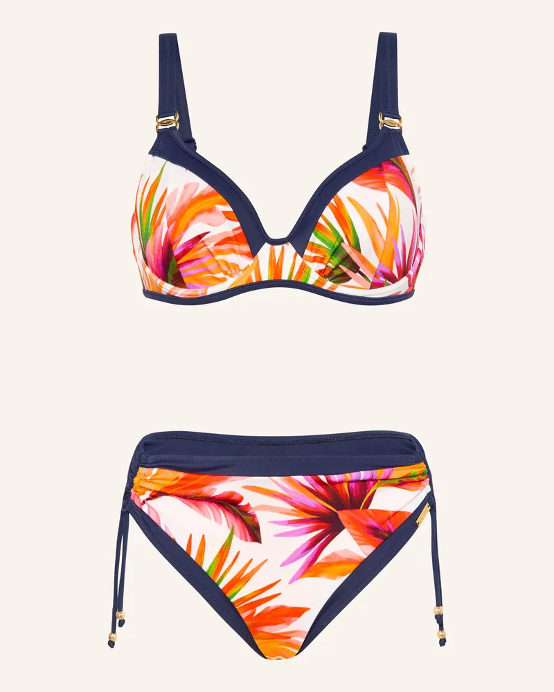Charmline Bügel-Bikini Tropic Voyage rot Weiss