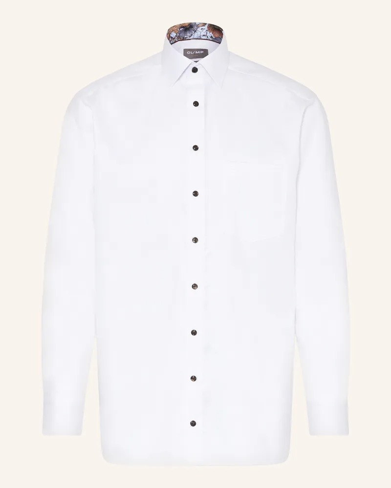 Olymp Hemd Luxor Comfort Fit weiss Weiss