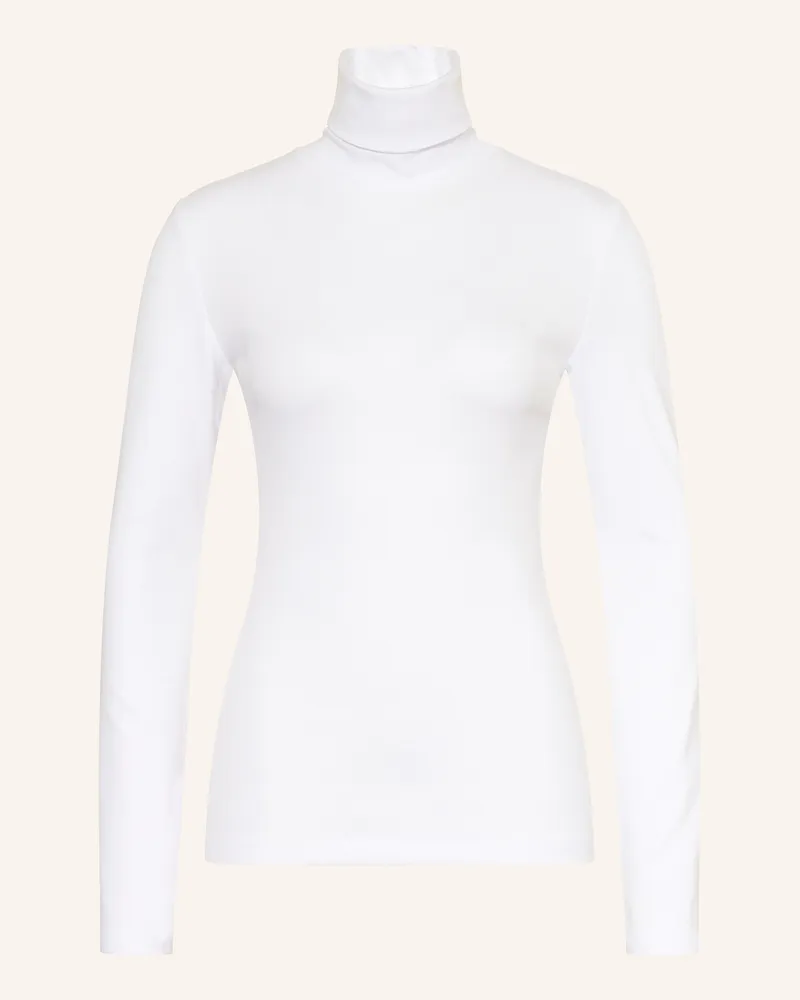 Darling Harbour Rollkragenshirt Weiss