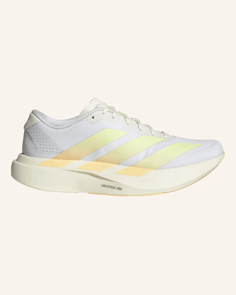 adidas Laufschuhe Adizero Evo Sl Woven pink Weiss