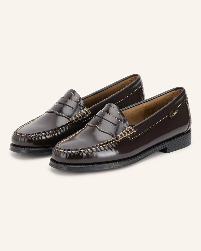 G.H. Bass & Co. Penny-Loafers Easy Weejun braun Dunkelbraun