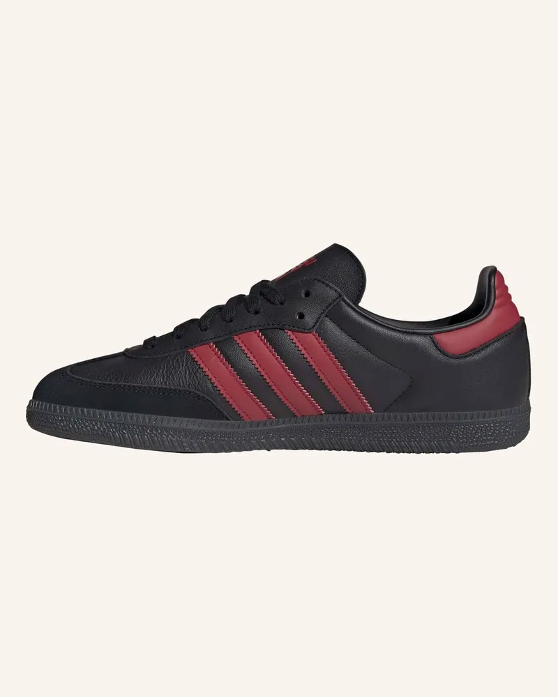 adidas SAMBA MANCHESTER UNITED SCHUH Schwarz
