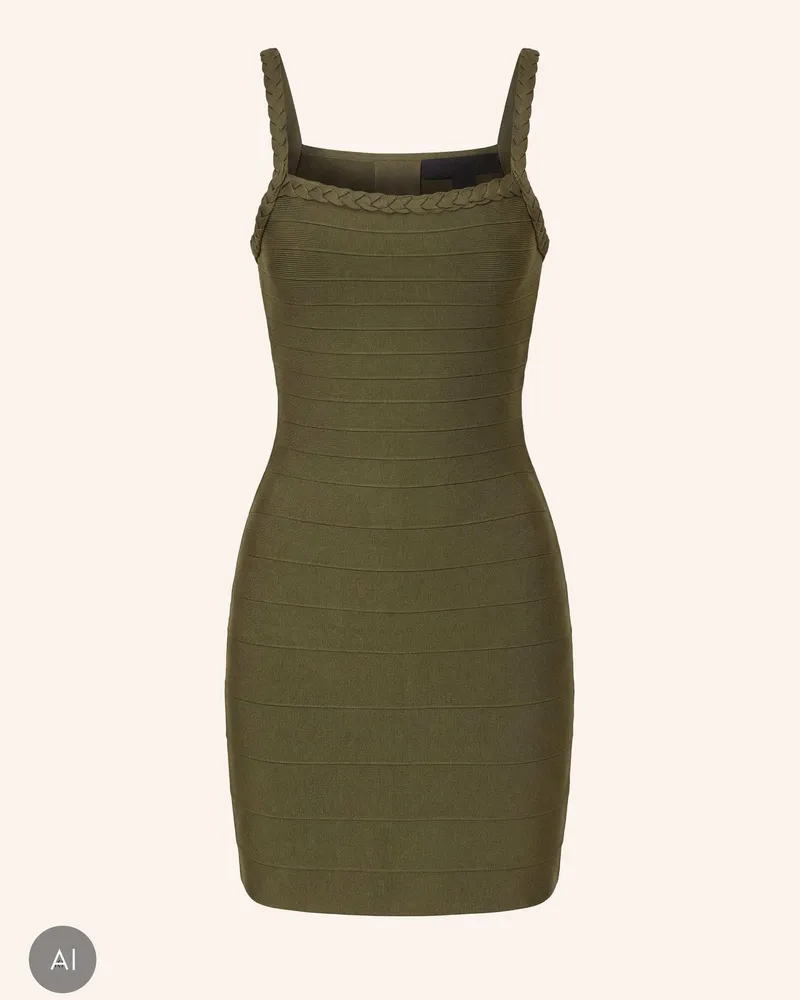 Guess Bodycon-Kleid gruen Oliv