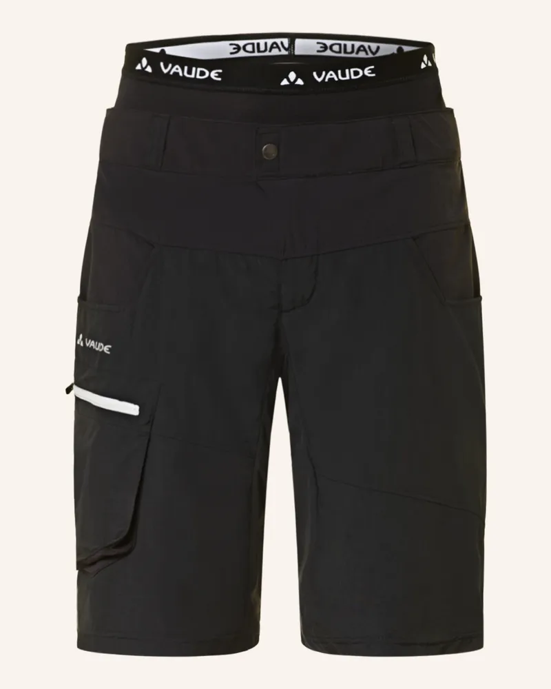 Vaude Radhose QIMSA mit gepolsterter Innenhose Schwarz
