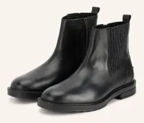 Chelsea-Boots schwarz