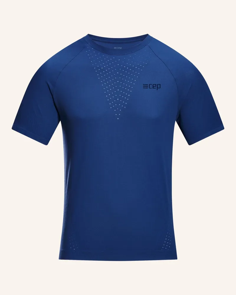 CEP Laufshirt Ultralight Short Sleeve blau Dunkelblau