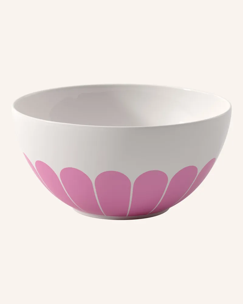 Villeroy & Boch Salat-/Servierschüssel Fleur Couleur weiss Gelb