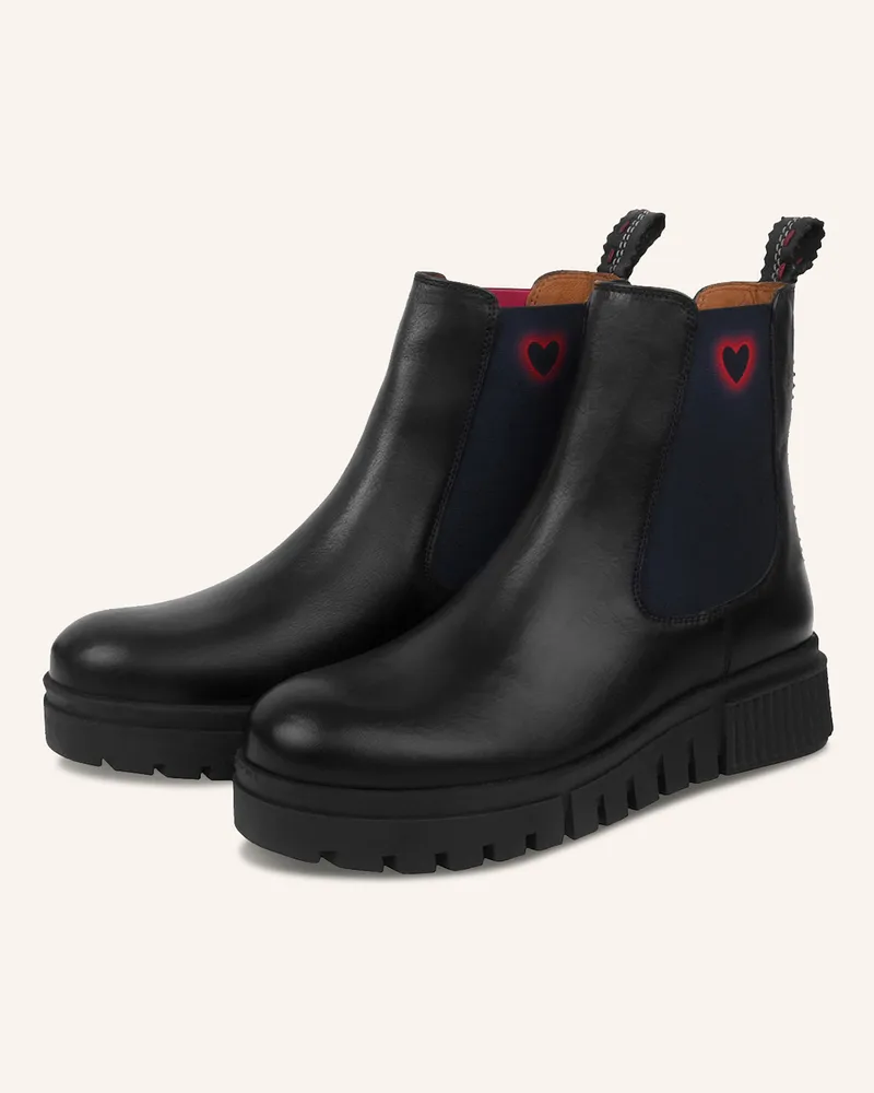 CRICKIT Chelsea-Boots Naelle schwarz Schwarz