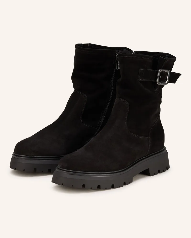 Darling Harbour Biker Boots Nera