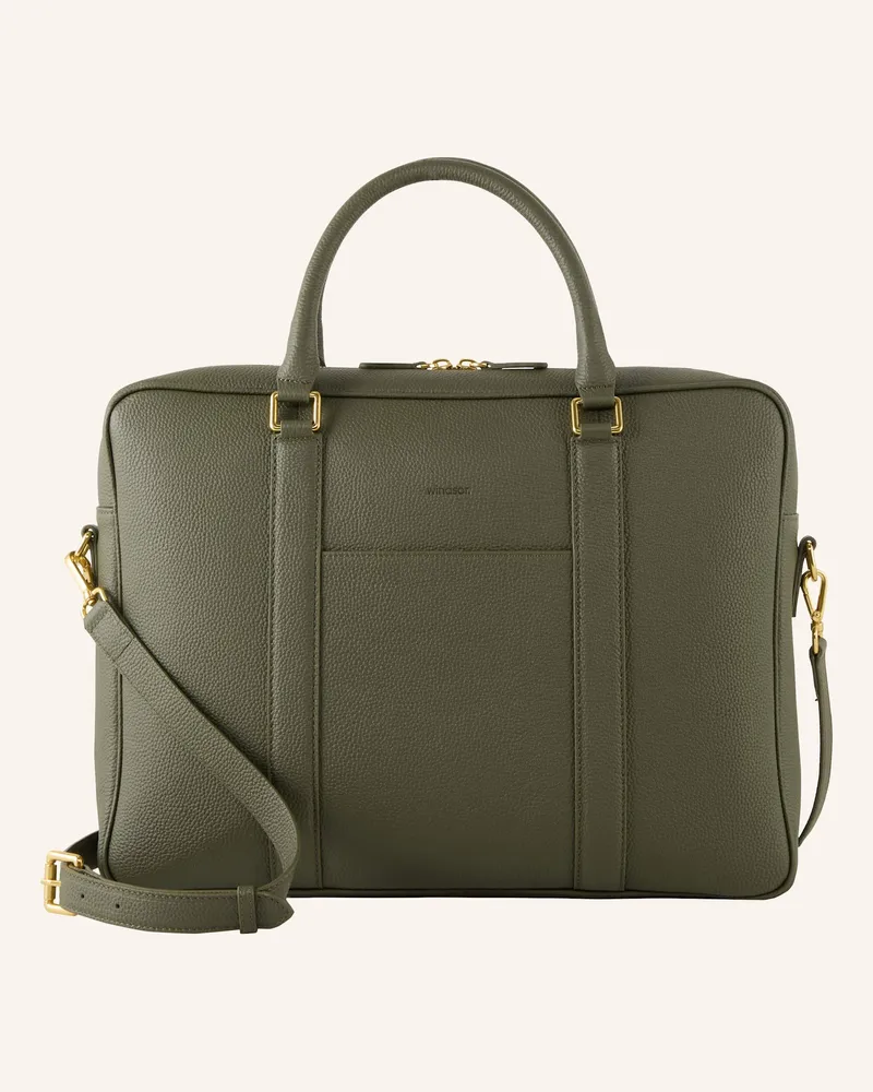 windsor. Business-Tasche gruen Oliv