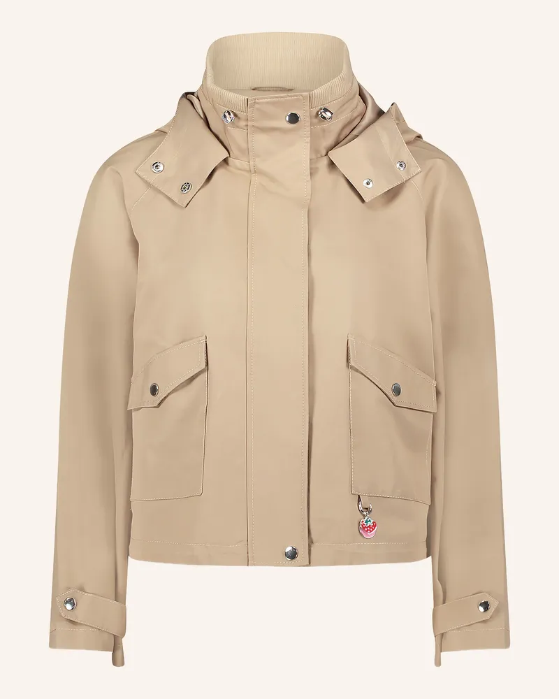 Cartoon Jacke braun Camel