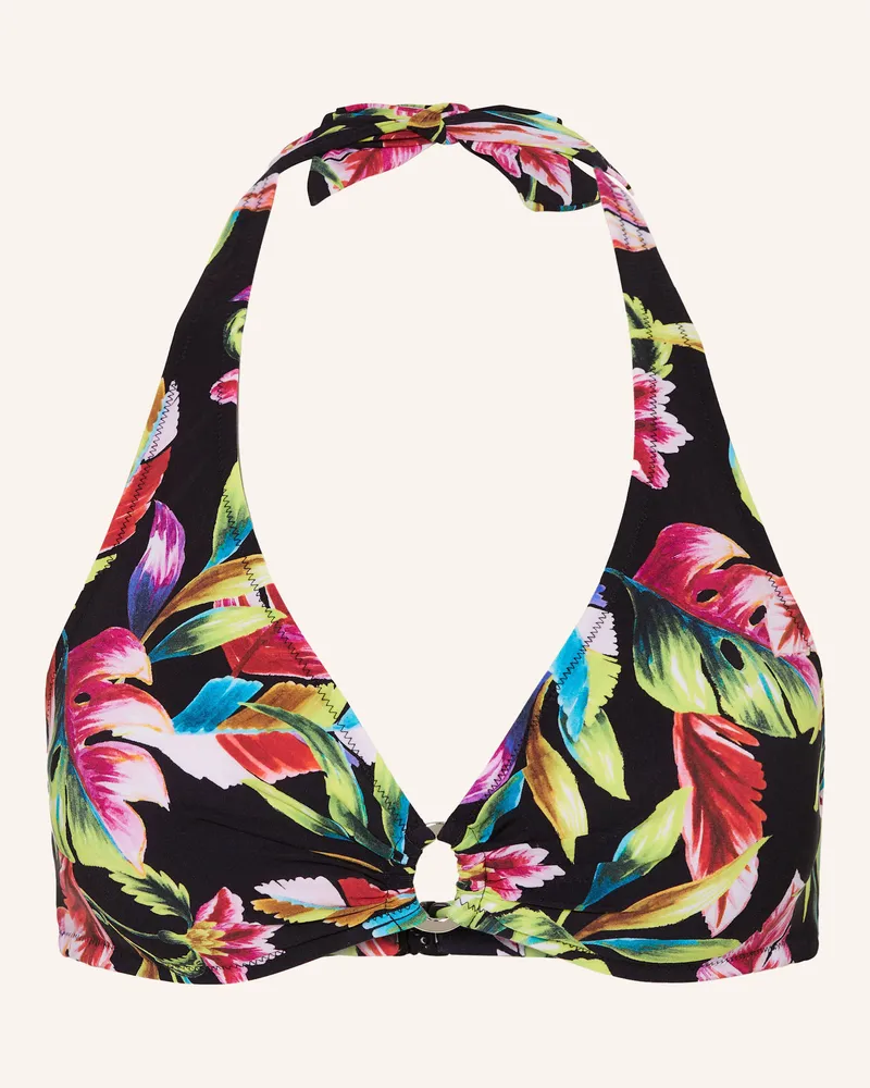 Lidea Neckholder-Bikini-Top EXOTIC BLAZE Schwarz