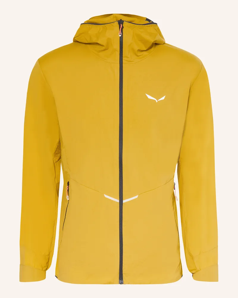 Salewa Windbreaker Pedroc gelb Dunkelgelb