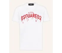 Dsquared2 T-Shirt Weiss
