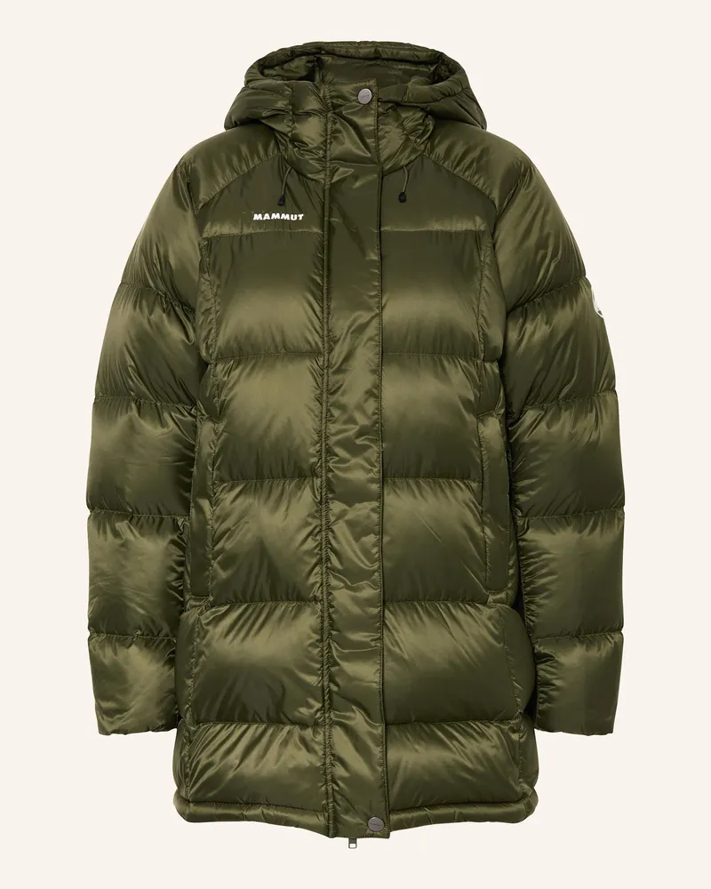 Mammut Daunenmantel Glacier Glow In gruen Oliv