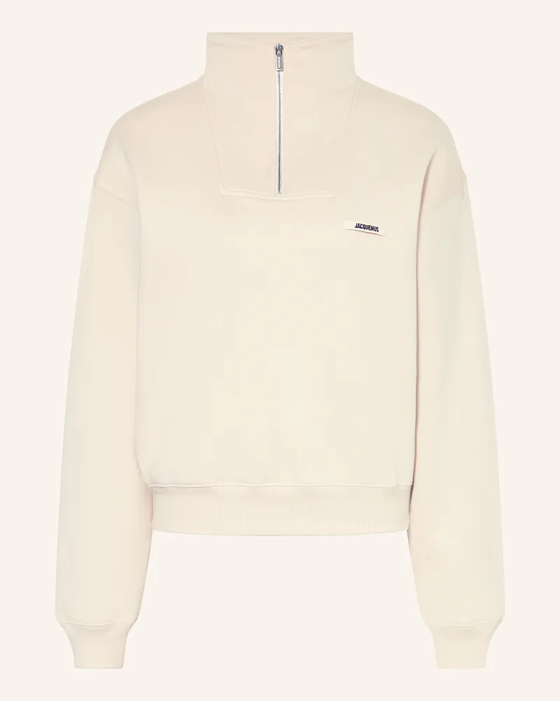 Jacquemus Sweat-Troyer Le Camionneur beige Creme