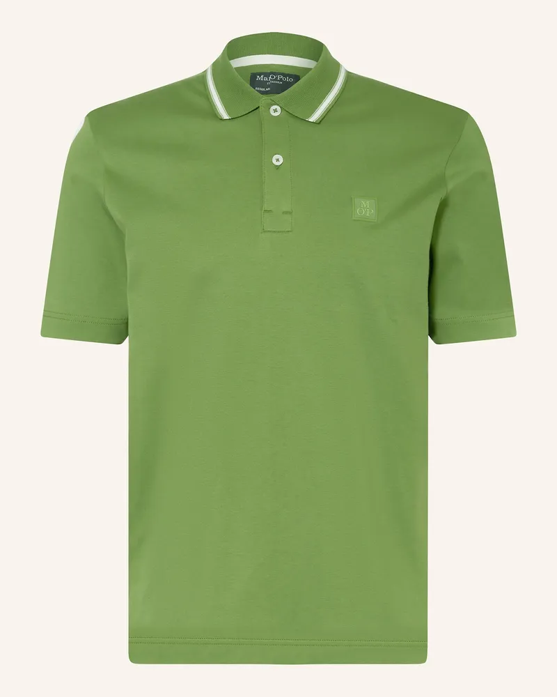 Marc O'Polo Jersey-Poloshirt Grün