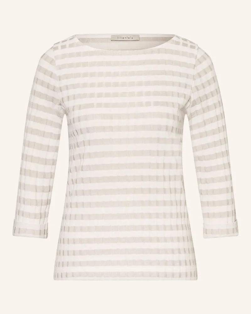 lilienfels Shirt mit 3/4-Arm Weiss