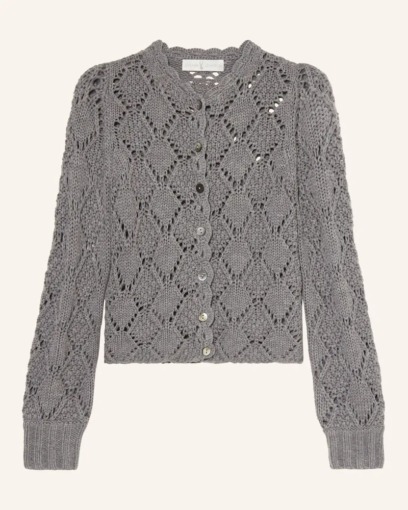 Johann & Johanna Strickjanker grau Grau
