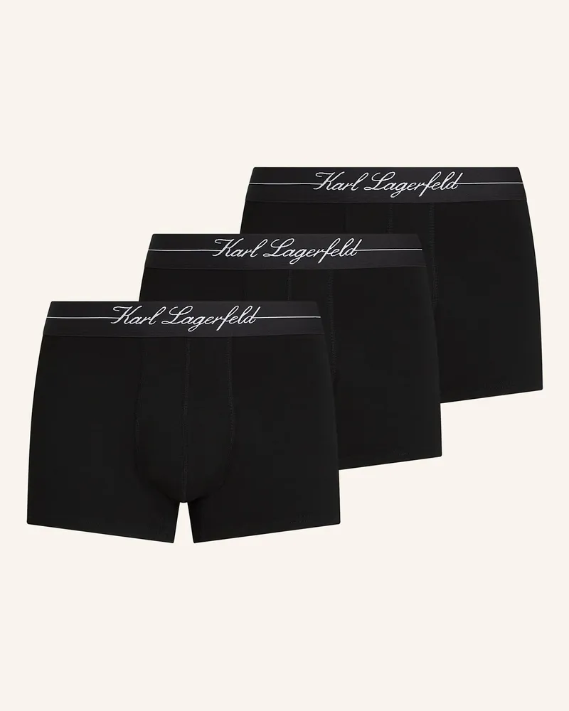 Karl Lagerfeld Unterwäsche Hose schwarz Schwarz