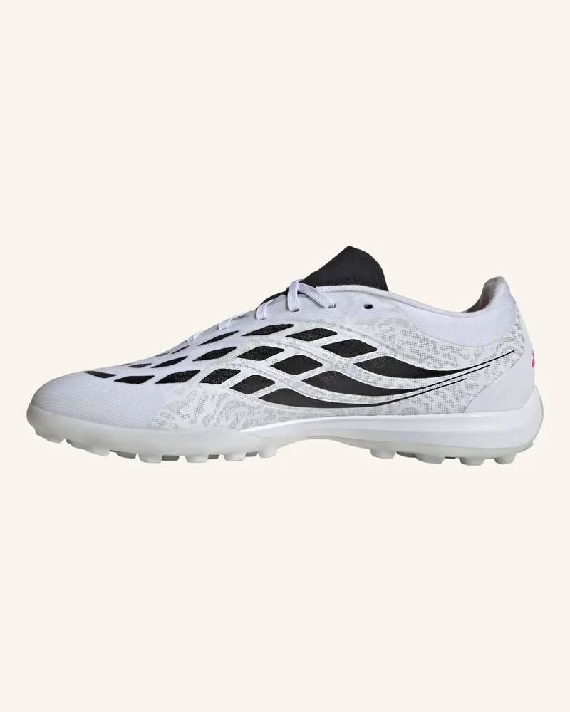 adidas Predator Pro Fussballschuh, Turf weiss Weiss