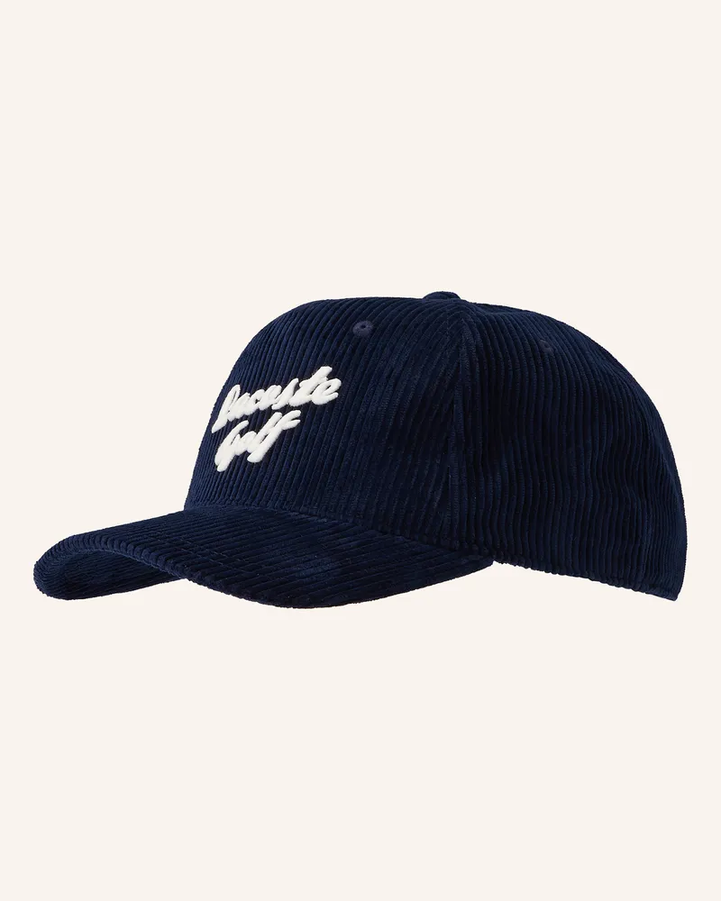 Lacoste Cord-Cap Dunkelblau