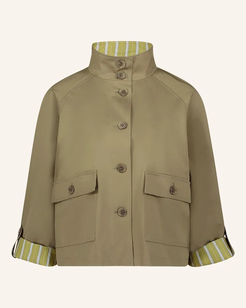 Cartoon Kastenjacke Khaki
