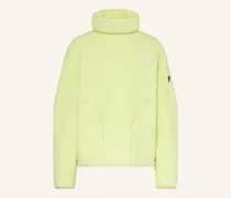 Oversized-Hoodie Nse Aus Fleece gelb