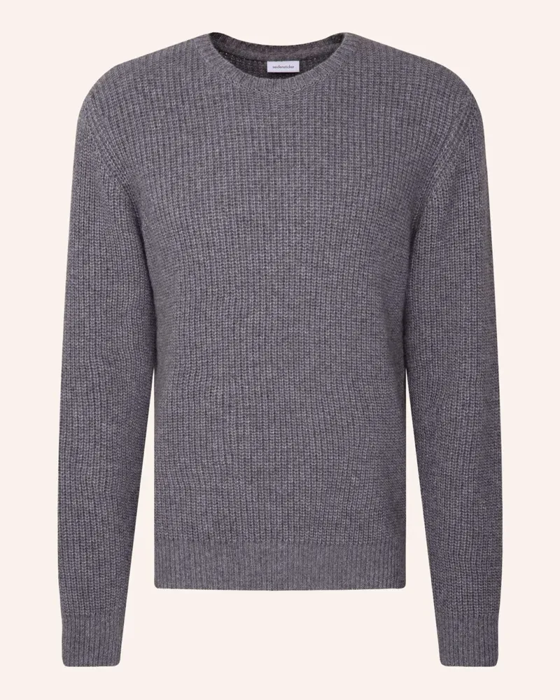 Seidensticker Pullover Regular Fit Grau